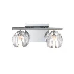   Quintiesse REGALIA QN-REGALIA2-PC-BATH Fali lámpa 2x3W/G9 3000k 600LM IP44