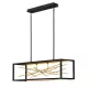 ELSTEAD QNSTYXLEDISLEBG STYX Modern Függesztett Lámpa Fekete, Arany LED IP20