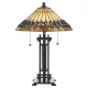 Quoizel CHASTAIN QZ-CHASTAIN-TL Asztali lámpa 2x60W/E27