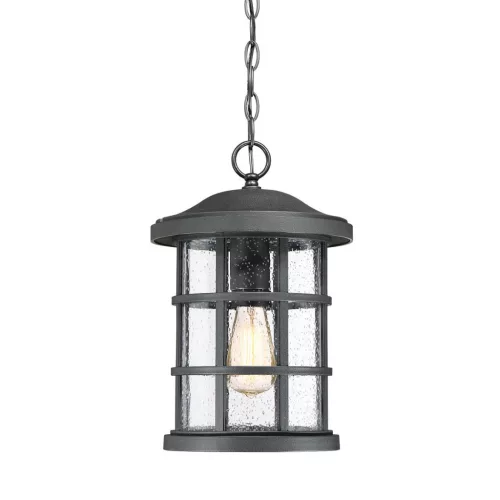 Elstead Lighting CRUSADE QZ-CRUSADE8-BLK Függeszték 1x60W/E27 IP44