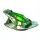 Elstead Lighting TIFFANY ANIMAL LAMPS QZ-FROG-TL Asztali lámpa 1x3W/G9 3000K 320LM