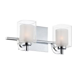   Quoizel Kolt QZ-KOLT2-PC-BATH Kültéri Fali Lámpa 2x3.5W/G9 IP44