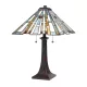 Quoizel Maybeck QZ-MAYBECK-TL Asztali lámpa 2x60W/E27