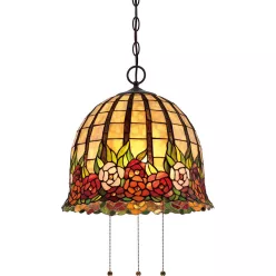 Quoizel ROSECLIFFE QZ-ROSECLIFFE-P Függőlámpa 3x60W/E27