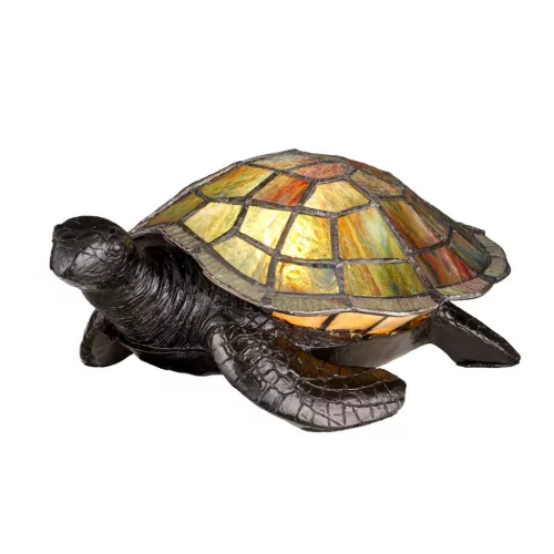 Elstead Lighting TIFFANY ANIMAL LAMPS QZ-SAWBACK-TL Asztali lámpa 1x3W/G9 3000K 320LM