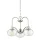 ELSTEAD QZ-TRILOGY3-BN QUOIZEL Glamour Csillár Polírozott nikkel E27 IP20
