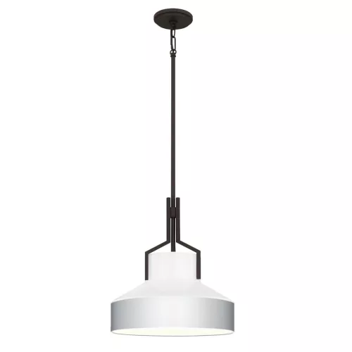 Quoizel Brecken QZ-BRECKEN-2P-AB-OPAL Függőlámpa 2x60W/E27 IP20