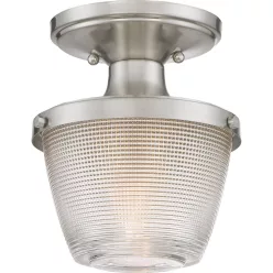 Quoizel DUBLIN QZS-DBN1707BN Plafonlámpa 1x60W/E27 IP44