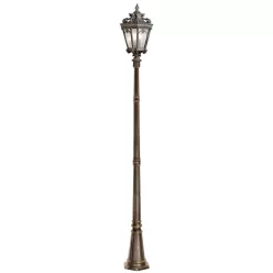 kültéri állólámpa bronz színű vázzal és testtel kerti használatra elstead-kl-tournai-5xl - moretti.hu