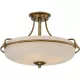 mennyezeti lámpa sárgaréz színű vázzal és testtel beltéri használatra elstead-qz-griffin-sfm-ws - moretti.hu