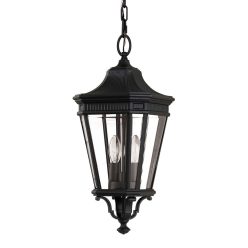 Black hanging lamp ELSTEAD FE-COTSLN8-M-BK