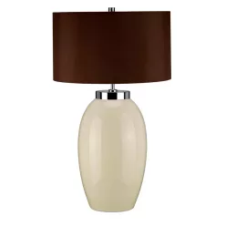   Elstead Lighting VICTOR VICTOR-LRG-TL-CR Asztali lámpa 1x60W/E27