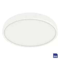 mennyezeti lámpa fehér színű vázzal és fém testtel beltéri használatra emithor-49037 - moretti.hu