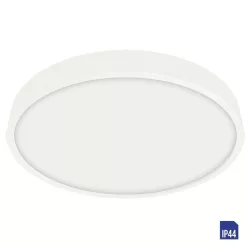 mennyezeti lámpa fehér színű vázzal és fém testtel beltéri használatra emithor-49051 - moretti.hu