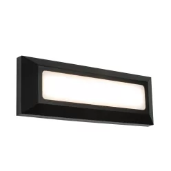   ENDON 61211 SEVERUS Modern Kültéri Fali Lámpa Fekete LED IP44