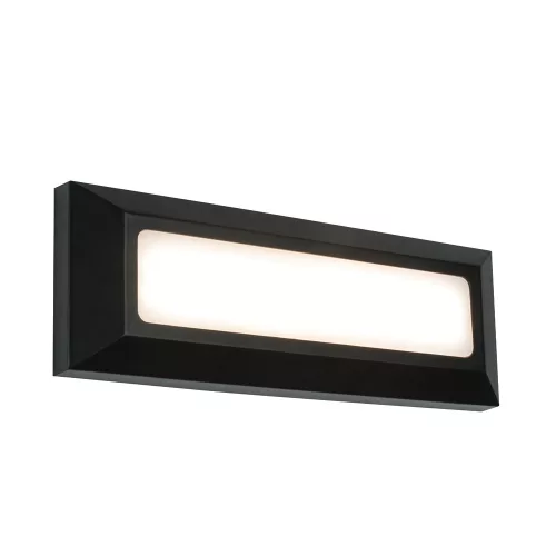 ENDON 61211 SEVERUS Modern Kültéri Fali Lámpa Fekete LED IP44