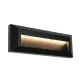 ENDON 61214 SEVERUS Modern Kültéri Fali Lámpa Fekete, Átlátszó LED IP44