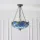 Endon DRAGONFLY BLUE 64075 Függőlámpa 3x60W/E27 IP20