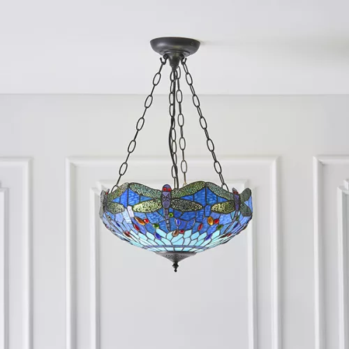 Endon DRAGONFLY BLUE 64075 Függőlámpa 3x60W/E27 IP20
