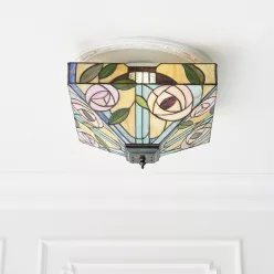   Endon WILLOW 70699 Süllyesztett mennyezeti lámpa 2x60W/E27 IP20