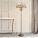 Endon DRAGONFLY BEIGE 70940 Tiffany Állólámpa 2x60W/E27 IP20