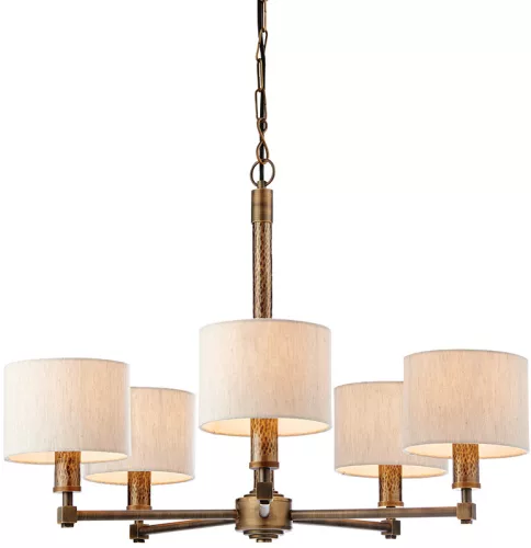 ENDON 71345 INDARA Modern Csillár Barna, Ekrü E14 IP20