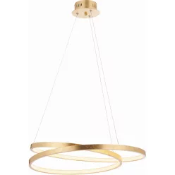   ENDON 72479 SCRIBBLE Modern Led Függesztett Lámpa Arany, Fagyasztott Üveg LED IP20
