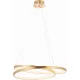 ENDON 72479 SCRIBBLE Modern Led Függesztett Lámpa Arany, Fagyasztott Üveg LED IP20