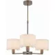 ENDON 73016 DALEY Modern Csillár Antik Bronz, Üveggolyó E14 IP20