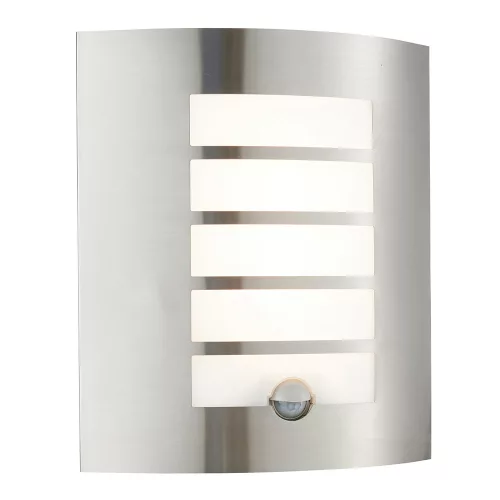 ENDON 75931 BIANCO Modern Kültéri Fali Lámpa Opál, Szálcsiszolt Acél LED IP44