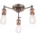 ENDON 76124 HALO Loft Mennyezeti Lámpa Antik Cink, Antik Réz E27 IP20