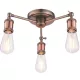 ENDON 76124 HALO Loft Mennyezeti Lámpa Antik Cink, Antik Réz E27 IP20