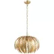 ENDON 76360 DELPHINE Glamour Függesztett Lámpa Arany E14 IP20