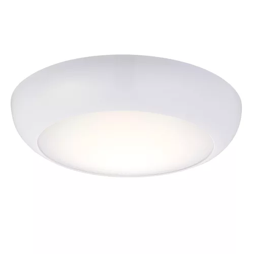 ENDON 77892 FORCA Modern Kültéri Mennyezeti Lámpa Fehér, Opál LED IP44