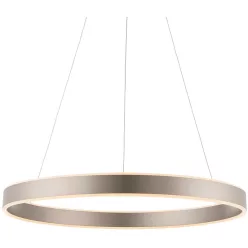   ENDON 80572 GENTOR Modern Led Függesztett Lámpa Nikkel, Fagyasztott Üveg LED IP20