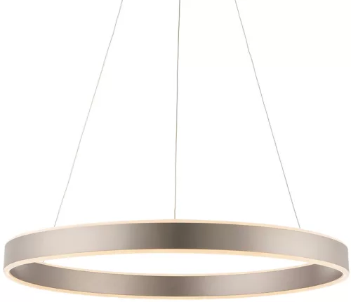 ENDON 80572 GENTOR Modern Led Függesztett Lámpa Nikkel, Fagyasztott Üveg LED IP20