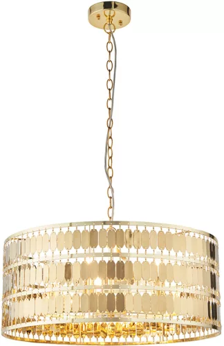 ENDON 90299 ELDORA Glamour Függesztett Lámpa Arany E14 IP20