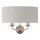 Endon HIGHCLERE 94403 Fali lámpa 2x40W/E14 IP20