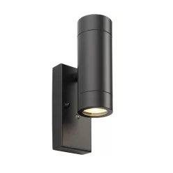   ENDON 95555 PALIN Modern Kültéri Fali Lámpa Fehér, Átlátszó IP44