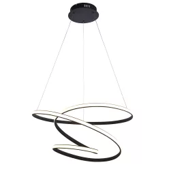   ENDON 97632 DUNE Modern Led Függesztett Lámpa Fehér, Fekete LED IP20