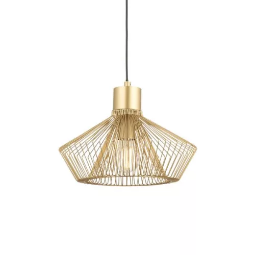 ENDON 99498 KIMBERLEY Glamour Függesztett Lámpa Arany E27 IP20