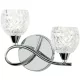 Endon BOYER BOYER-2WBCH-L Fali lámpa 2x33W/G9 IP20