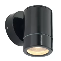   ENDON ST5009BK ODYSSEY Modern Kültéri Fali Lámpa Fekete, Átlátszó GU10 IP44