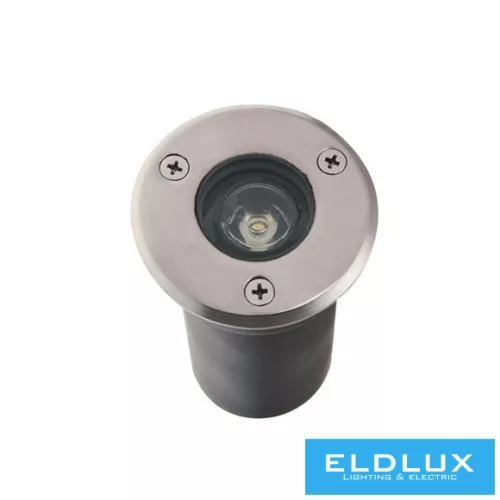 UNIVERSO Taposólámpa LED 1.5w 120lm 4000k 60° IP65 acél Ø65-Ø59x75mm