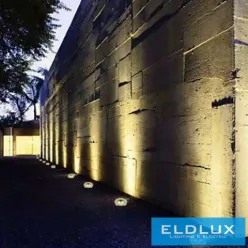  UNIVERSO Taposólámpa LED 3w 300lm 3000k 45° IP67 acél Ø90-Ø76x85mm
