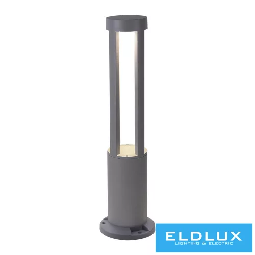 UNIVERSO kerti lámpa COB LED 12w 600lm 3000k IP65 ∅107/∅150×585mm szürke
