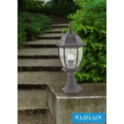   UNIVERSO Kültéri kerti lámpa 1xE27 Max.60W IP55 szürke D175x480mm