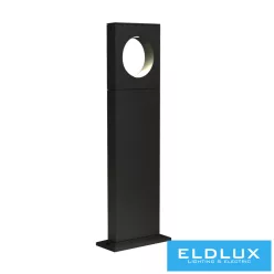   UNIVERSO kerti lámpa LED 12w 600lm 6500k IP65 170×70×500mm fekete