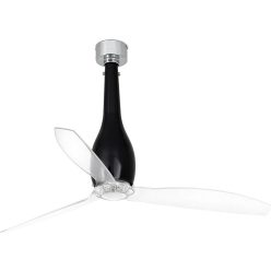 Fan Lamp Black ETERFAN FARO 32002