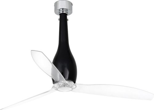 Fan Lamp Black ETERFAN FARO 32002